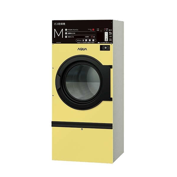 【アクア】コイン式ガス乾燥機 HCD-3147GC(WT) HCD-3147GC(Y)