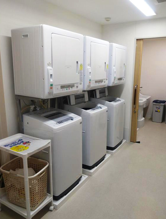 福祉施設にランドリーシステム