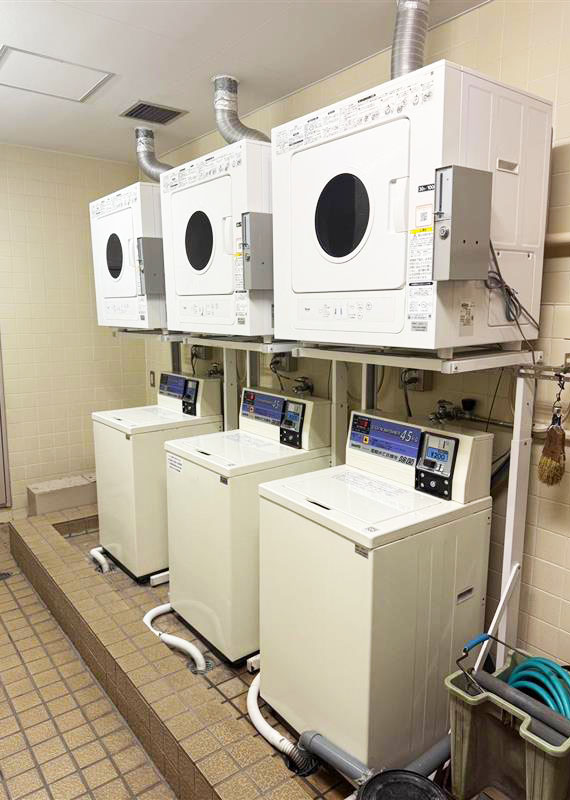 集合住宅にコインランドリー